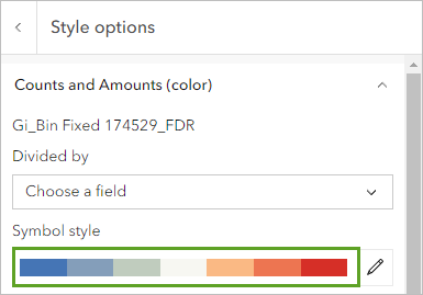 "Symbol-Style" im Bereich "Style-Optionen"