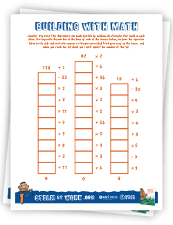 PDF Activity: Building with Math