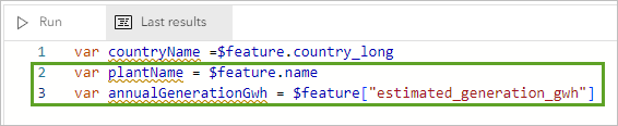 Paste variable definitions.