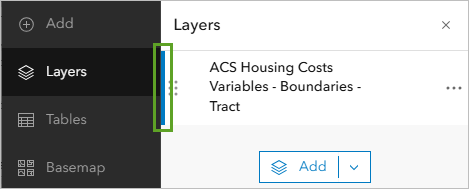 Selected layer