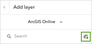 Refine content button