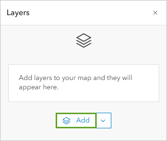 Add button in the Layers pane