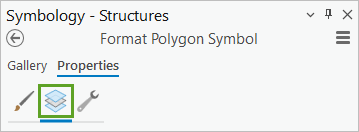 Layers tab in the Symbology pane