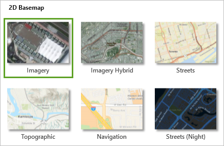 Imagery basemap