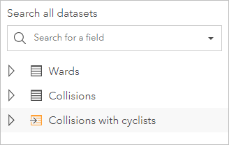 Result dataset renamed Collisions with cyclists