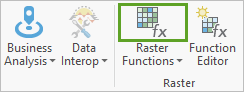 Raster Functions button