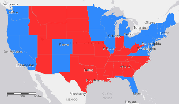 Map with colors changed to match political parties