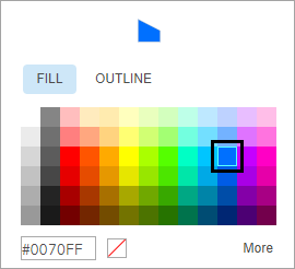 Blue color