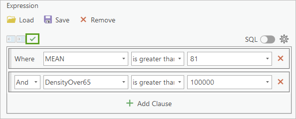 Select Layer By Attribute expressions