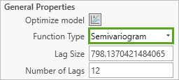 Change to the semivariogram view.