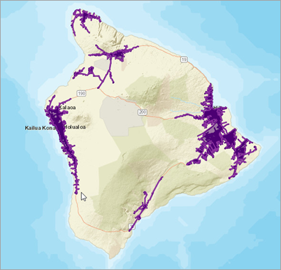 Generate Travel Areas result