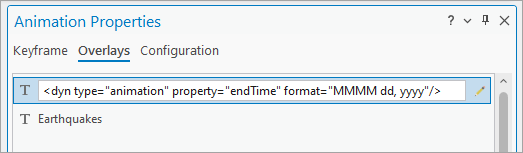 Edited dynamic text