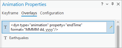 Edited dynamic text