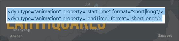 Dynamic text overlay code