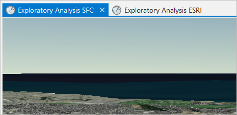 Project package opens to the Exploratory Analysis SFC scene.