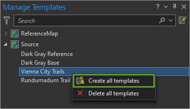 Create all templates option