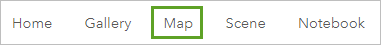 Map button