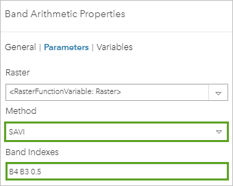 Band Arithmetic Properties