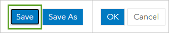 Save the raster function template.