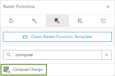 Searching for Compute Change function