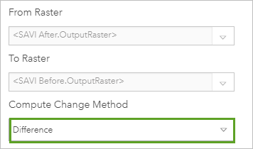 Difference as Compute Change Method