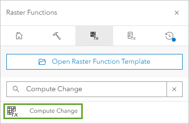 Search for the Compute Change raster function.