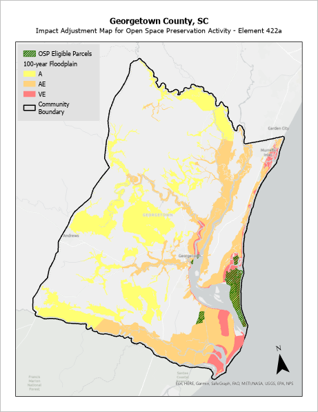 Assess open space to lower flood insurance cost | Learn ArcGIS