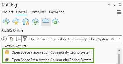 Open Space Preservation layers