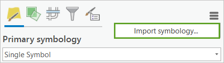 Import symbology