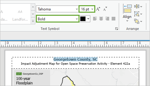 Text formatting properties