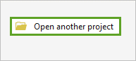 Open another project