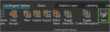 Save in the Contingent Values group