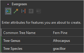 Set tree species contingent value