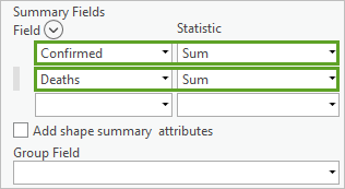 Summary Fields