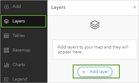 Search for layers.