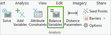 Balance variables tool