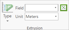 Extrusion Expression button