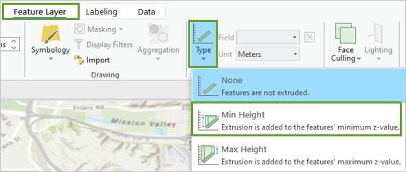 Minimum Height chosen