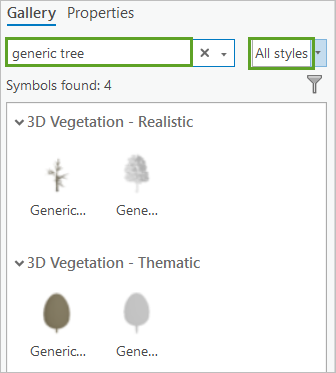 Search for generic tree.