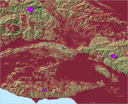 Map showing transparency set to 20% and Layer Blend set to Multiply