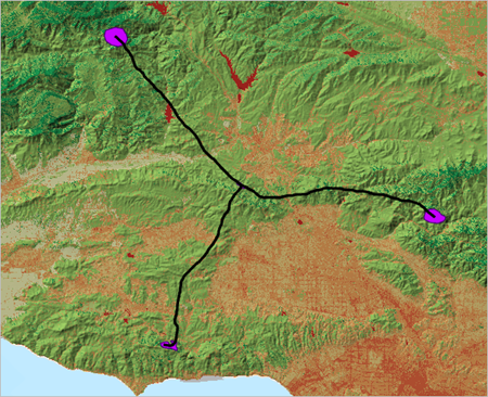 Distance_to_Roads_Cost off and Land_Cover_Cost on