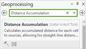 Distance Accumulation search
