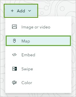 Add map option