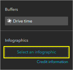 Select an infographic option