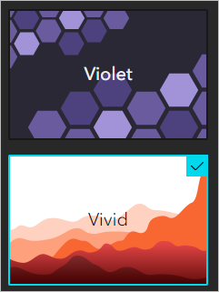 Vivid theme