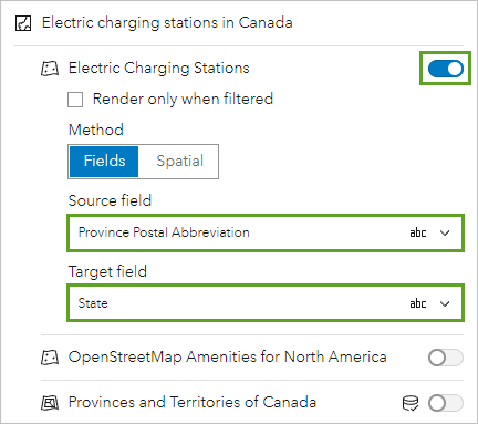 Action parameters