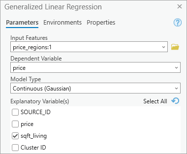 Dependent and Explanatory variables