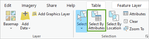 Select By Attributes button