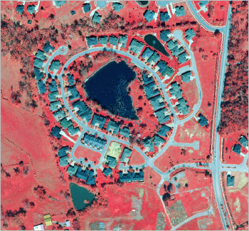 impervious spectral calculate arcgis