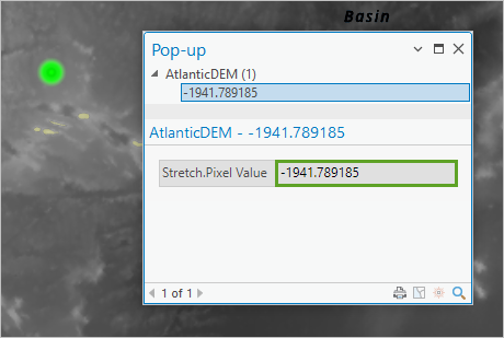 Stretch.Pixel Value in a pop-up